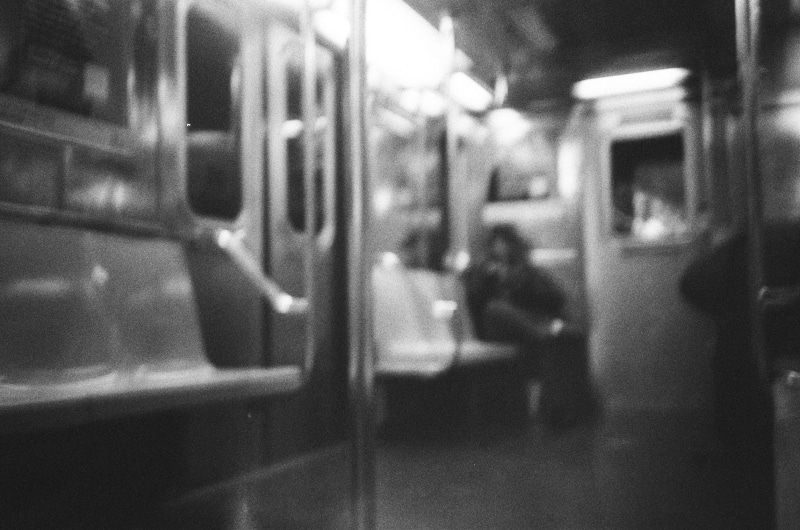 incidental people, everyone, seat, architecture, united states, commute, nyc, real people, lonely, metal, alone, travel, mode of transportation, dark, subway