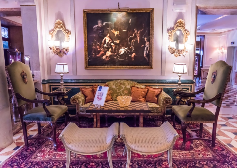 seat, chair, classic, frame, picture frame, venice italy gritti palace, architecture, sofa, illuminated, representation, domestic room, ornament, lighting equipment