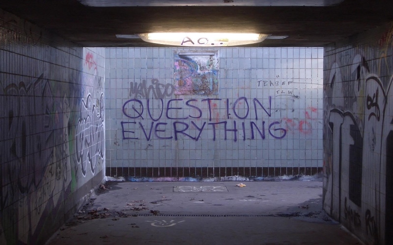 illuminated, transportation, sign, writing, empty, abandoned, 720P, text, graffiti, built structure, tunnel, underpass, ceramic, quote, direction, indoors