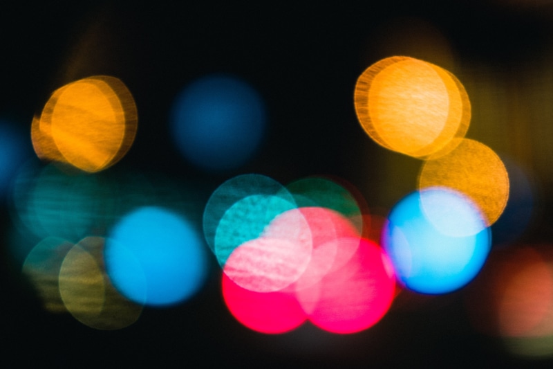 blurred motion, light, led, abstract, neon, motion, illuminated, close-up, black background, glowing, bokeh, yellow, crystal, fractal, pattern, flare, studio shot