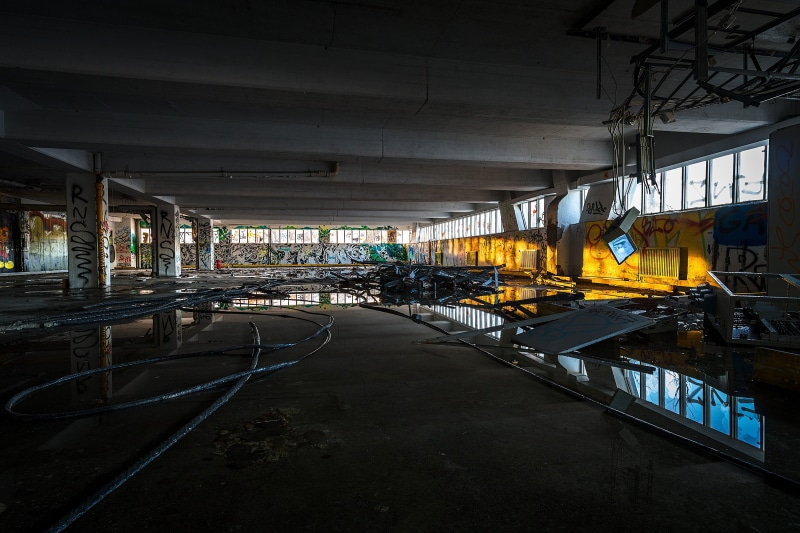 old, grunge, indoors, space, trash, urban, machinery, mirror, nobody, cables, broken, tags, junk, abandoned, mode of transportation, industrial equipment