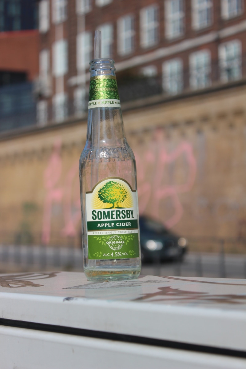 container, drink, transparent, bottle, no people, architecture, empty bottle, label, glass bottle, beer, remnant, close-up, day, thirst, focus on foreground