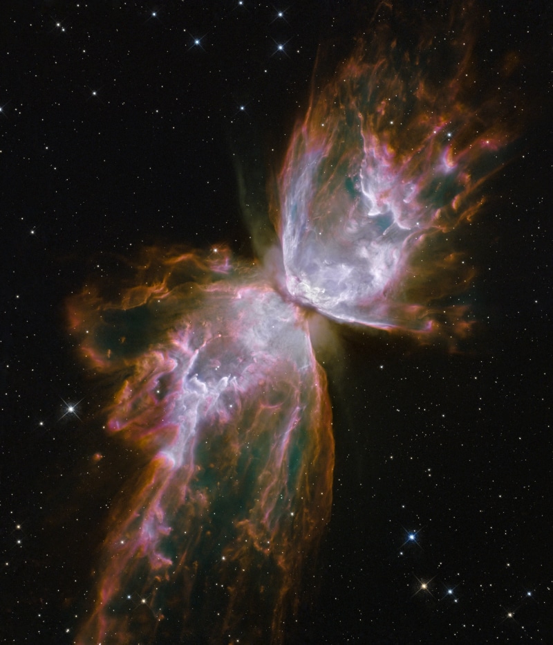 beauty in nature, night, explosion, galaxy, satellite view, abstract, glowing, no people, ngc 6302, supernova, star, star - Space, 4K, space exploration