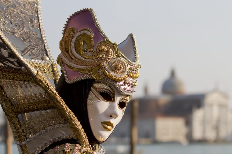 festival, camouflage, focus on foreground, italian Culture, mask, italy, mystery, gold Colored, costume, mardi Gras, representation, travel, traveling Carnival