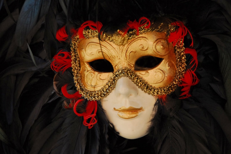 venice - Italy, disguise, costume, headshot, elegance, stage Costume, italian Culture, mask, fashion, gold, mardi Gras, people, camouflage, beauty, close-up