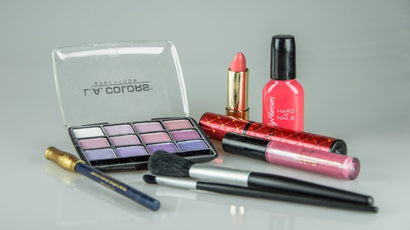 silver colored, body care, merchandise, mirror, beauty, human body part, nail polish, assorted, indoors, beauty Product, version, pencil, body care and beauty