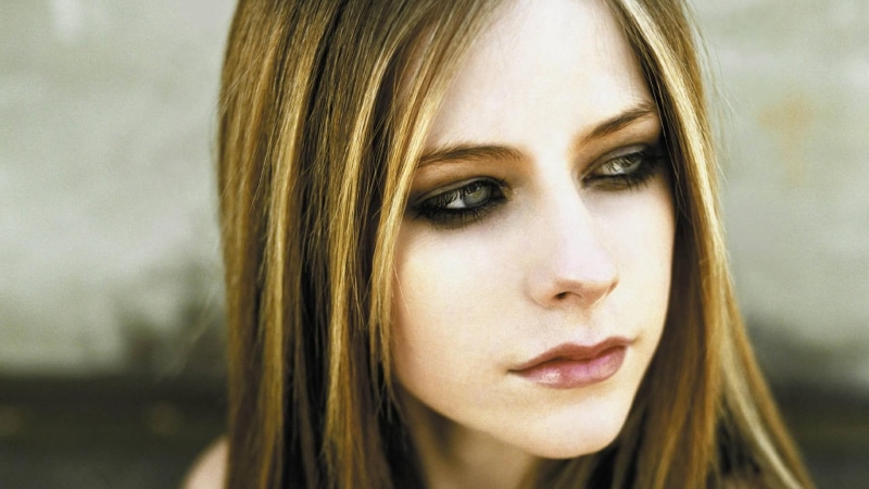 hair, avril lavigne, make, 1080P, make-up, face, avril, look, lavigne