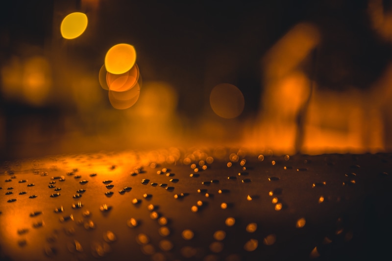 magic, indoors, drop, nature, no people, close-up, dark, luminescence, car, warmly, night, mode of transportation, bokeh, glisten, sky, surface level, evening