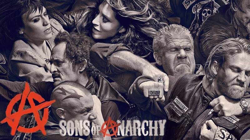 anarchy, sons, crime, biker, series, drama, thriller, 1080P