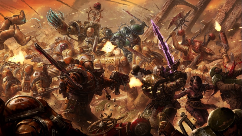 action, 2K, sci, 40k, Futuristic, Fighting, Warhammer, fi, warrior, shooter