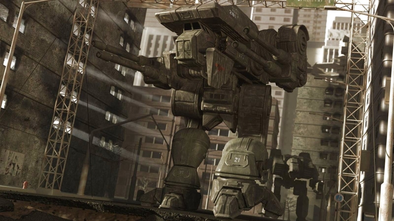 warrior, online, technology, factory, robot, industry, old, transportation, no people, MechWarrior, action, Battletech, building exterior, machinery, connection