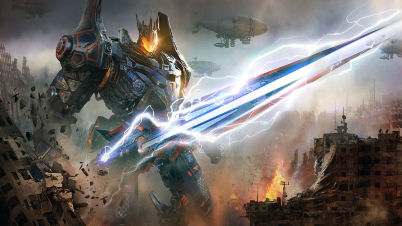 Mecha, Sci Fi, Mech, Robot, 1080P, Sword