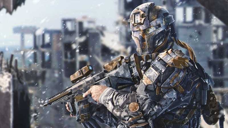 Soldier, Weapon, Futuristic, 1080P, Sci Fi, Warrior