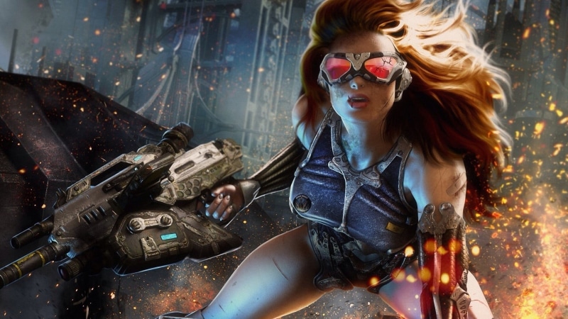 real people, holding, glasses, adult, people, fashion, sunglasses, warrior, young women, hairstyle, weapon, leisure activity, gun, two people, night, girls with guns
