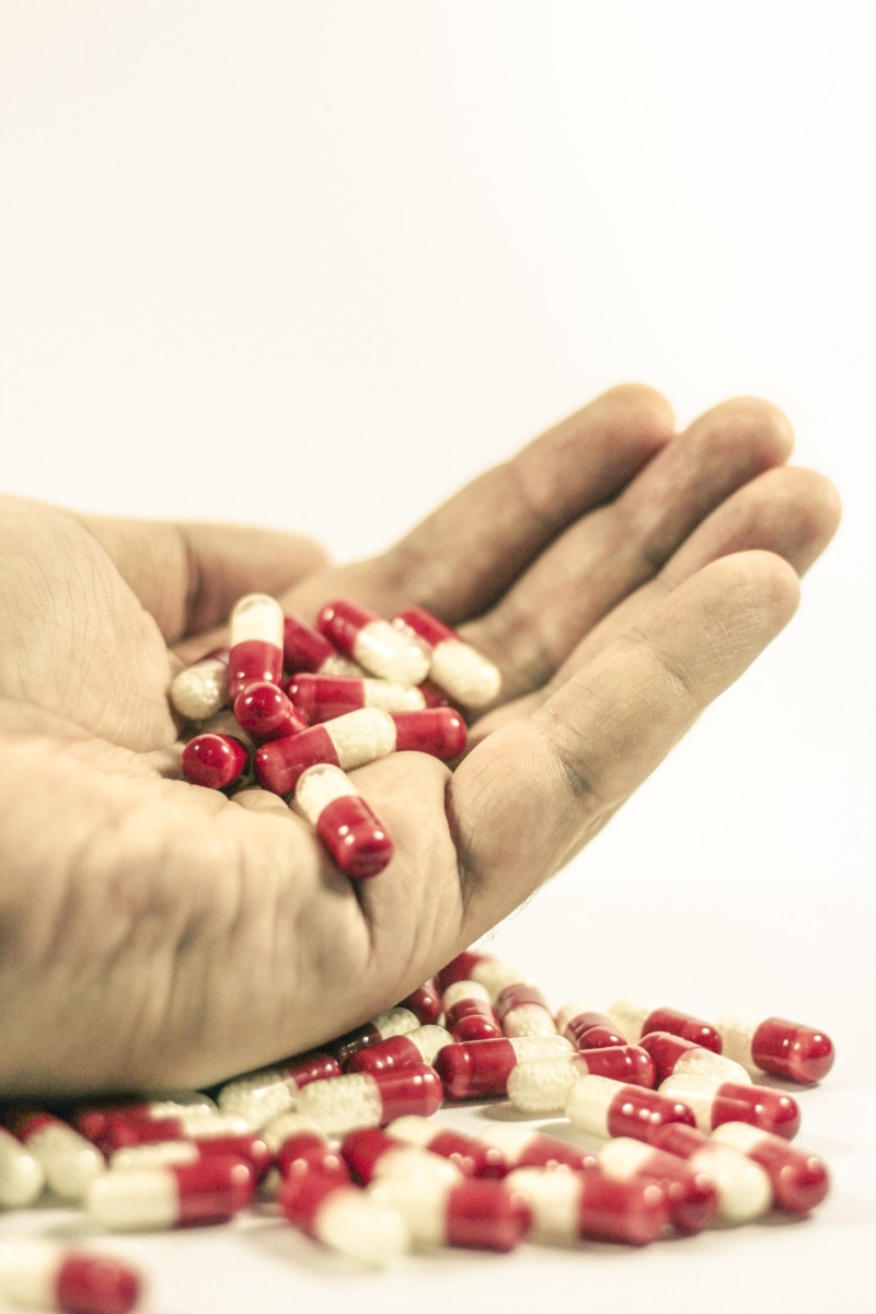 pharmacy, dose, pill, healthcare And Medicine, illness, one person, white background, healthy, human body part, antibiotic, sick, get sick, medicine, heal