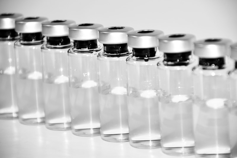 Vaccination, medicinal products, clear, white, container, development, liquid, choice, vial, large group of objects, pharmacy, no people, bottle, arrangement