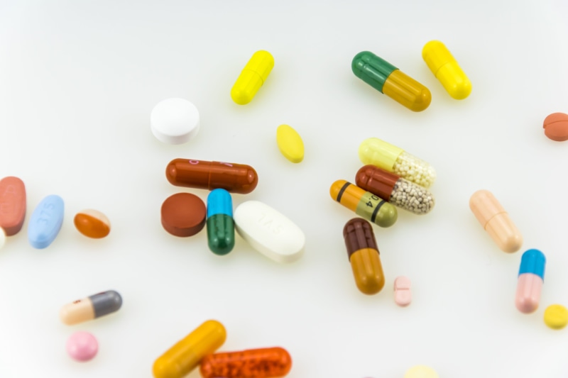 healthcare And Medicine, pill, isolated, assorted, indoors, excess, no people, medicinal products, nutritional supplement, disease, abundance, illness