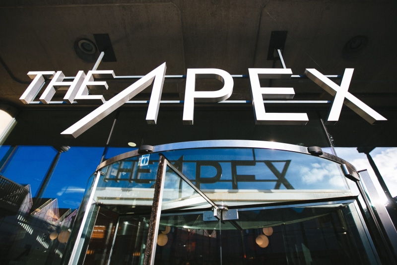 bury saint edmunds, 2K, day, nature, sign, built structure, united kingdom, public transportation, architecture, capital letter, no people, the apex, low angle view