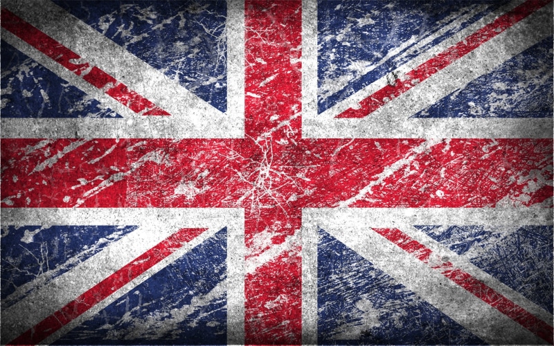patriotism, backgrounds, damaged, blue, red, striped, wall - building feature, sign, kingdom, uK, full frame, dirty, weathered, symbol, close-up, no people