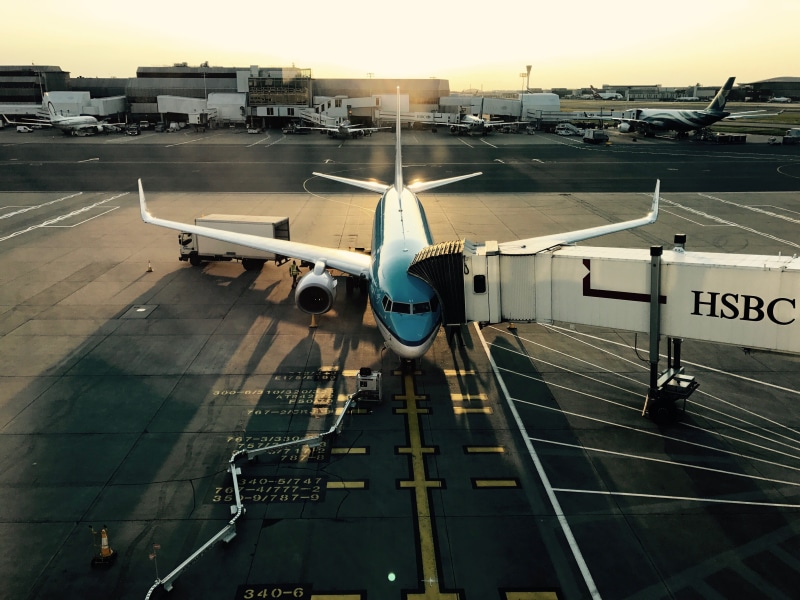 road, longford, high angle view, architecture, built structure, airplane, public transportation, mode of transportation, aerospace industry, sunset, heathrow