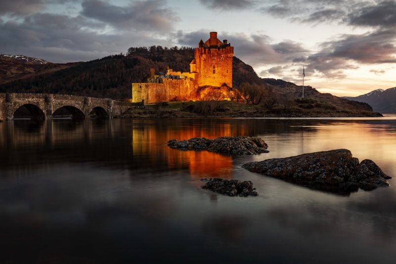 Kyle of Lochalsh, Scotland, 5K, Eilean Donan Castle