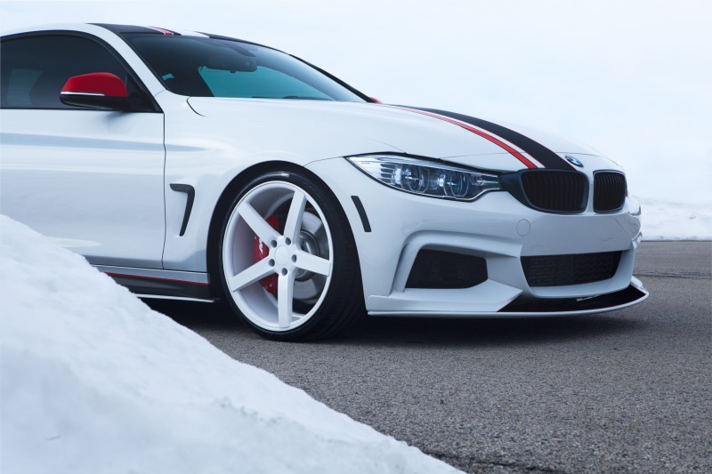 M4, land vehicle, luxury, motor vehicle, no people, fuel and power generation, in a row, sports car, silver colored, Vossen, city, mode of transportation