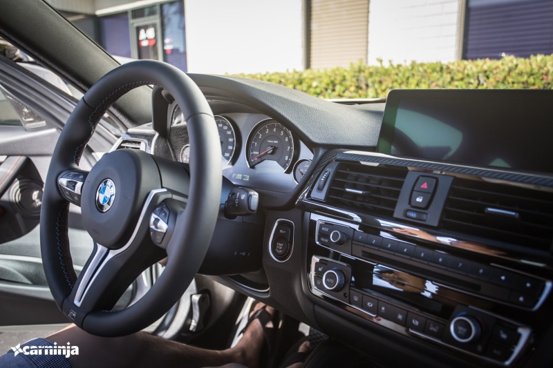steering wheel, glass - material, bmw x6, land vehicle, travel, control, indoors, car, windshield, vehicle interior, day, LB Works, speedometer, dashboard