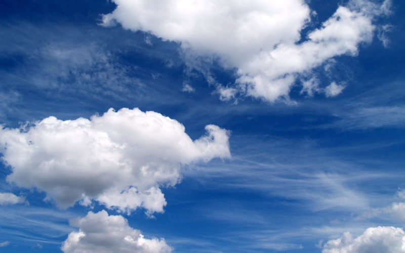 blue, scenics - nature, beauty in nature, clouds, environment, cloudscape, atmosphere, 1080P, white, climate, bright, nature, wind, no people, day, clean