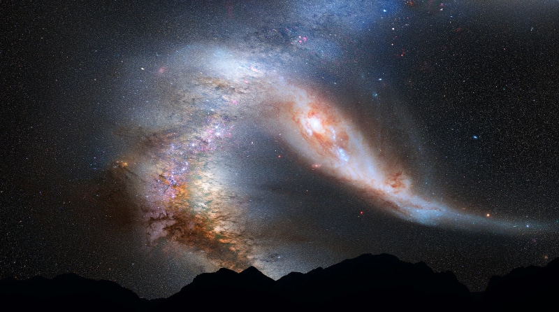 beauty in nature, night, sky, nature, constellation, scenics - nature, the merger, awe, no people, space and astronomy, Andromeda, star - space, space
