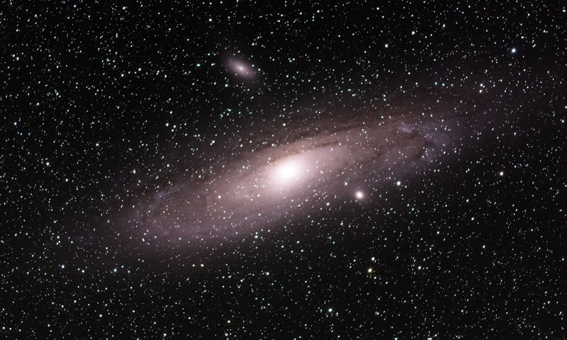 M31 Andromeda Galaxy, space, 1080P, stars