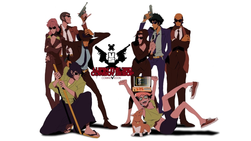 shoe, lupin, rd, group of people, friendship, bebop, women, casual clothing, representation, illustration, 1080P, cut out, full length, people, standing