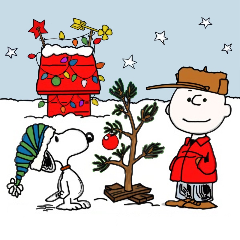 comics, peanuts, christmas, 2K, charlie, snoopy, brown