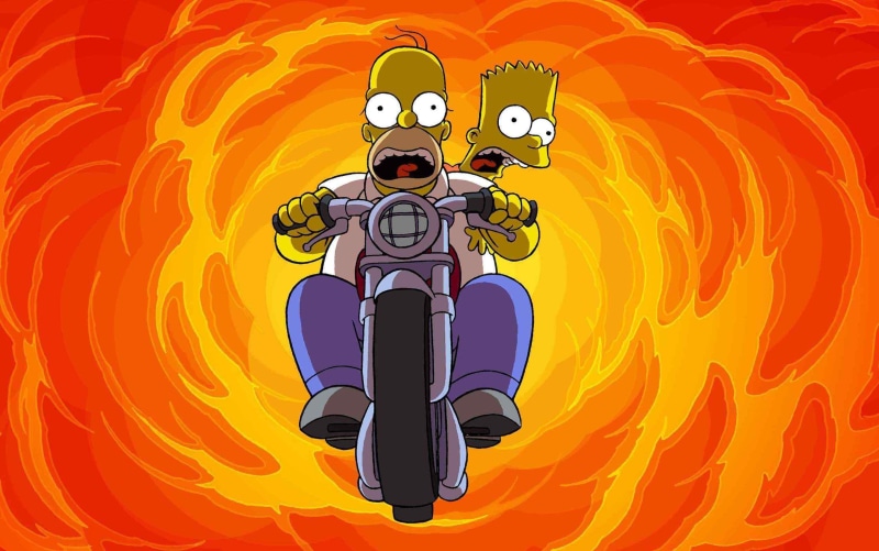 celebration, human representation, adult, outdoors, men, 1080P, childhood, child, simpsons, family, orange color, the simpsons, cartoon, homer, emotion