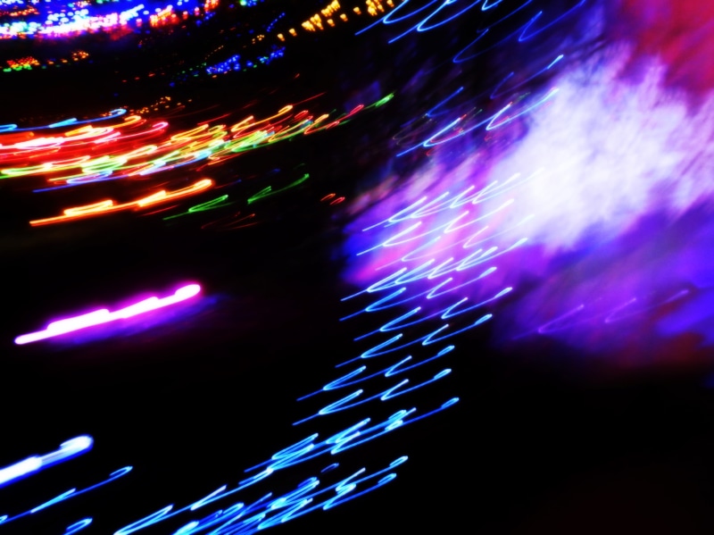 long exposure, vibrant color, black background, lights, blurred motion, slow, shiny, light - natural phenomenon, backgrounds, multi colored, purple, fiber optic