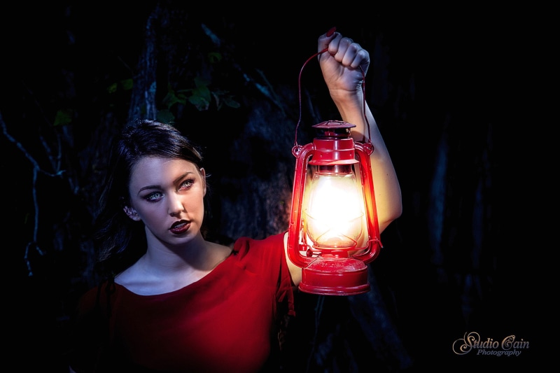 indoors, night, beautiful woman, dark, clothing, women, light - natural phenomenon, looking, front view, fantasy girl, Jeff Cain, lighting equipment, young women