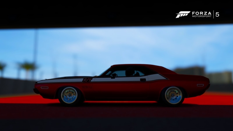 video games, travel, Dodge, land vehicle, muscle, close-up, mode of transportation, car, Forza Motorsport 5, convertible, red, coupe, no people, wealth