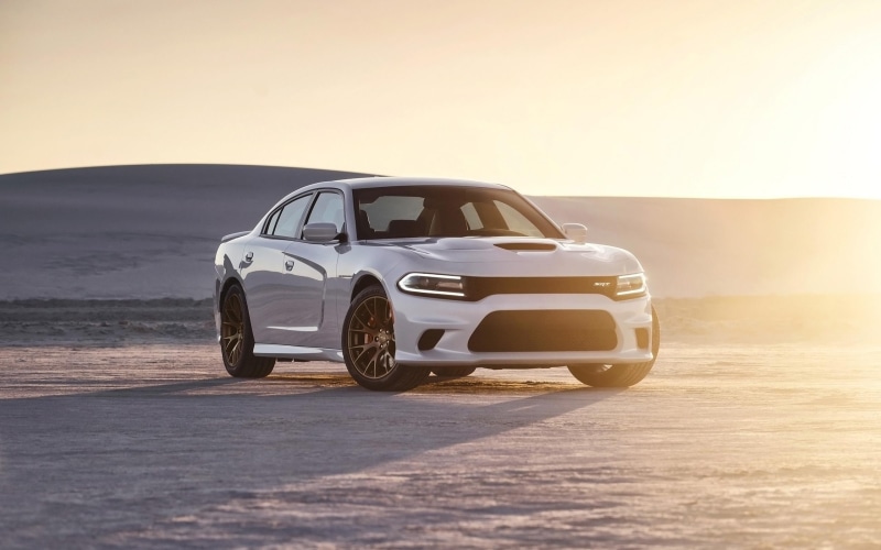 srt, sedan, 2K, white, 2015, charger, hellcat, cars, dodge