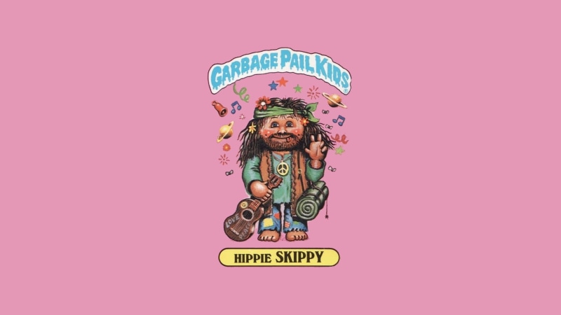 Comics, Garbage Pail Kids, Hippie Skippy, 1080P