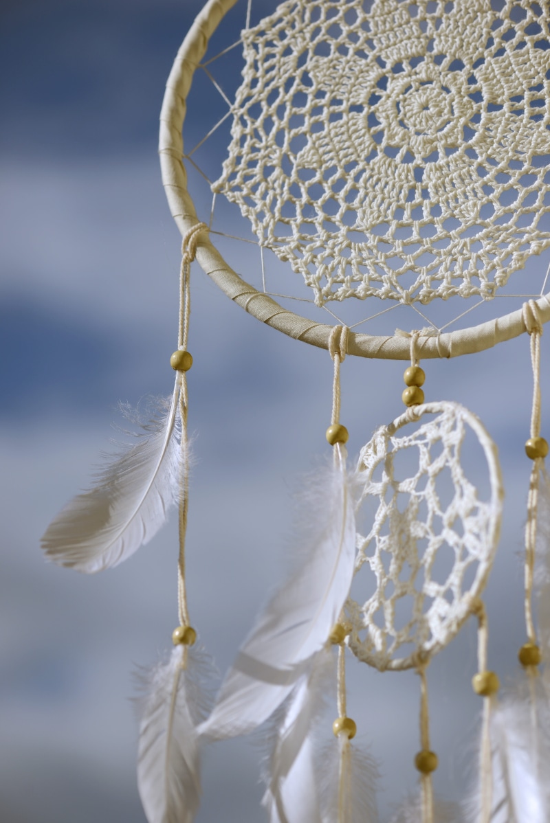 religion, new age, no people, craft, magic, white color, nature, culture, outdoors, macrame, indian, close-up, dream, dream catcher, ethno, dreams, indians