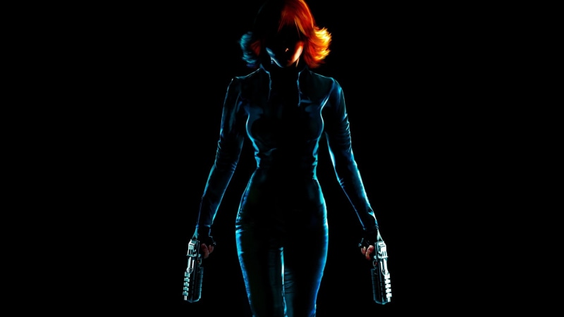 perfect, hd, black, illustration, widow, video games, dark, 1080P