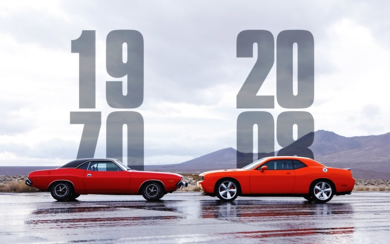 1080P, challenger, sport, cars, dodge, old, vintage, new