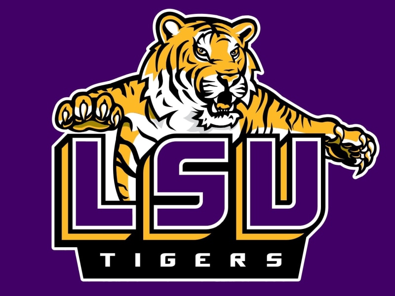 logo, Football, lsu, tigers, Sports, purple, united states, louisiana state university, 720P