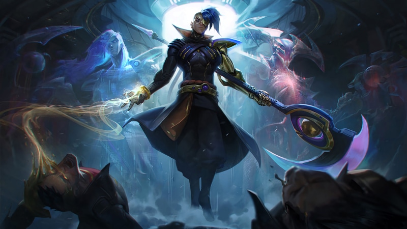 lifestyles, arts culture and entertainment, real people, women, crowd, leisure activity, Kayn, group of people, celebration, League of Legends, sculpture