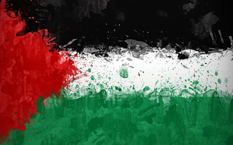 Palestine, flag, 720P