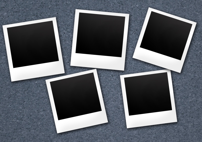 black color, papers, group of objects, frame, 2K, old-fashioned, instant, retro styled, photo, dirty, analog, photograph, photos, media, white color, recording