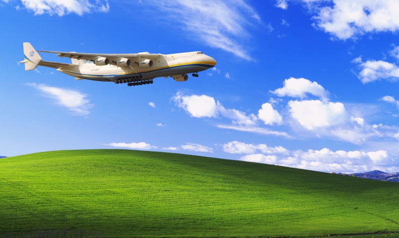 Ukraine, Antonov Airlines, The plane, Mriya, Hill, Cargo, Dream, The biggest, Wings, Soviet Transport Aircraft, 4K, Soviet Transport Jet Aircraft, 225