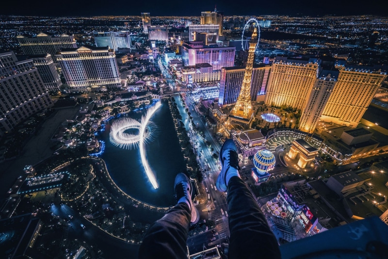 1080P, Las Vegas, city, cityscape