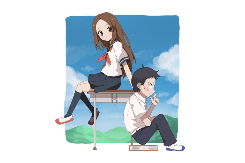 beautiful woman, child, hairstyle, fashion, emotion, girls, beautiful people, hair, females, studio shot, young women, beauty, Takagi (Karakai Jouzu no Takagi-san)
