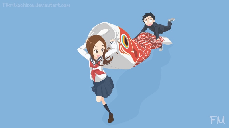 Karakai Jouzu no Takagi-san, 4K, Takagi (Karakai Jouzu no Takagi-san), Nishikata (Karakai Jouzu no Takagi-san), Anime