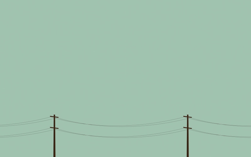 minimalist, 2K, wires, pole, telegraph pole, telegraph